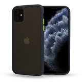  Zaščitni etui Vennus Color Button Bumper za Apple iPhone 12 / 12 Pro (6.1") - modri Cene