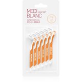 MEDIBLANC Interdental Pick-brush Angle medzobna ščetka 6 ks 0,7 mm Yellow 6 kos Cene