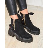 Resti Eco suede women's boots in black Refaset | shoptok.hr