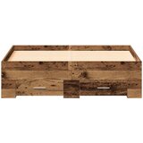  Krevet s Ladicama Stari Drvo 120x200 cm Konstruirano Drvo | shoptok.hr