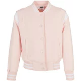 Urban Classics Kids Prehodna jakna roza / bela