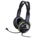 Genius HS-400A + Single jack zelene Slušalice sa mikrofonom | Eponuda.com