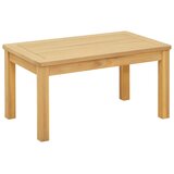  Stolić za kavu Svijetla akacija 70 x 40 x 36 cm Čvrsto drvo akacije - 70 x 40 x 36 cm Svijetli bagrem | shoptok.hr