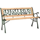  Vrtna klop 122 cm lito železo in trles jelke | Shoptok.si