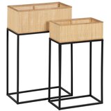 Ixia Stojala za cvetlične lonce v kompletu 2 ks iz ratana (višina 80 cm) – | Shoptok.si