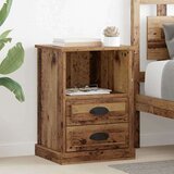  Noćni ormar 2 pcs Staro drvo 43 x 36 x 60 cm Konstruirano drvo Cijene