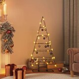 vidaXL Metalno ukrasno božićno drvce crno 125 cm | shoptok.hr