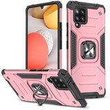 Wozinsky Armored ovitek + magnetno držalo za Samsung Galaxy A42 5G Ring Armor roza, (21974423) | Shoptok.si