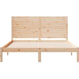  Dugi okvir kreveta bez madraca 140 x 220 cm masivno drvo | Eponuda.com