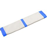  Napihljiva gimnastična podloga s tlačilko 200x200x10 cm modra | Shoptok.si