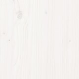  Okvir kreveta bez madraca bijeli 200x200 cm od masivne borovine | shoptok.hr