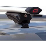 G3 Krovni nosač Alfa Romeo 159 Sportwagon 5P od 2005, aerodinamičke alu šipke | Eponuda.ba