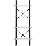 vidaXL ormarić za knjige s 4 razine bijeli 60x30x140 cm od borovine | shoptok.hr