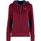 E9 Majica s kapuljačom na otvorenom Bea Women's Fleece Hoodie Magenta M | shoptok.hr