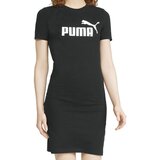 Puma Kratke obleke ESS SLIM TEE DRESS Črna | Shoptok.si