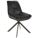  Stolica BOOGIE 1 - baršun - crna | shoptok.hr