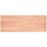 Stolna ploča svjetlosmeđa 140 x 50 x 4 cm tretirana hrastovina | shoptok.hr