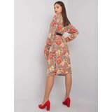 ex moda Dress-EM-SK-2909-3.37-dark beige | Shoptok.si