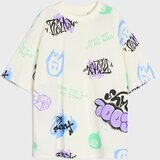 Sinsay Pamučna majica s graffiti printom | shoptok.hr
