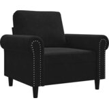  Fotelja crna 60 cm baršunasta | Eponuda.com