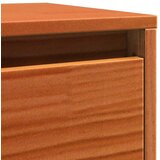  Ormar za Zid Vosak smeđa 100 x 30 x 35 cm Čvrsto borovo drvo | shoptok.hr
