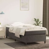  Box spring posteljni okvir temno siv 80x200 cm žamet, (20644978) | Shoptok.si