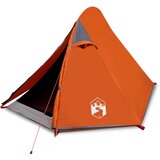  The Living Store Šotor za kampiranje za 2 osebi siv in oranžen vodoodporen - Šotor Za Kampiranje, (21442654) | Shoptok.si