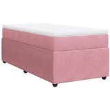 Box spring krevet s madracem ružičasti 80 x 200 cm baršunasti | Eponuda.com