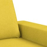  Fotelj svetlo rumen 60 cm blago | Shoptok.si