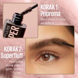 Maybelline New York SuperFluff Brow Mousse maskara za obrve 257 Medium Brown​ | shoptok.hr