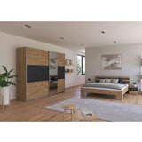 Lesnina-XXXL nočna omarica foster, hrast, siva, 2 kos | Shoptok.si