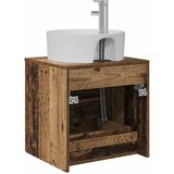  Umivaonik s policom Staro drvo 49,5 x 44,5 x 65 cm | shoptok.hr