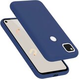 Cadorabo Ohišje je združljivo z Google PIXEL 4A 5G in tekoča modra - Zaščitni ovitek iz prožnega silikona TPU, (20860418) | Shoptok.si