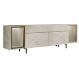 Hanah home TV polica Zenith Travertine Gold | Eponuda.com