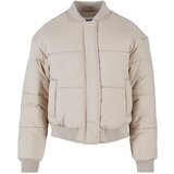 Urban Classics Women's bomber jacket Puffer Blouson beige | Shoptok.si