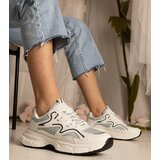 D/CEO marka niezdefiniowana White-green women's sports sneakers Maurita | ePonuda.com