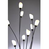 Jupiter 2058 - Stojeća lampa GLORIOSA 9xG9/14W/230V crna | Eponuda.com