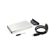 S Box HDC-2562W kućište za 2.5 SATA I/II/III HDD ili SSD USB 3.0 belo Cene