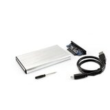 S Box Ohi&scaron;je 6cm USB 3.0 HDC-2562 ALU sivo HDC-2562W cene
