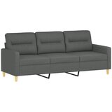  3-dijelni set sofa s jastucima tamnosivi od tkanine | shoptok.hr