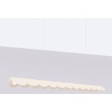 Thoro Bež aluminijasta LED viseča svetilka BISCUIT &amp;ndash; Slike