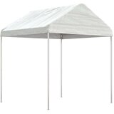vidaXL Paviljon s streho bel 20,07x2,28x2,69 m polietilen | Shoptok.si