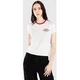 Plainville Ringer T-shirt white