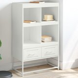  Visoka komoda bijela 68x39x111,5 cm od čelika | Eponuda.com