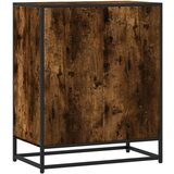 vidaXL Komoda dimljeni hrast 62x35x76 cm konstruirano drvo | shoptok.hr