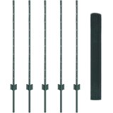  Set ograde za vrt Set od 2 Zelena Metal 10 x 1 m Izdržljivo | shoptok.hr