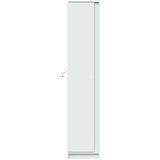  Visoka komoda LED bijela 41 5 x 32 5 x 200 cm konstruirano drvo | shoptok.hr