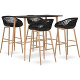  5-dijelni barski set crni | shoptok.hr