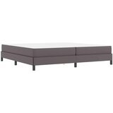  Krevetna konstrukcija s madracem Siva 200 x 200 cm tkanina | shoptok.hr
