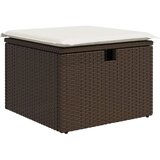 vidaXL Set od 5 vrtnih kauča s jastučićima Smeđi Poli Ratan | shoptok.hr